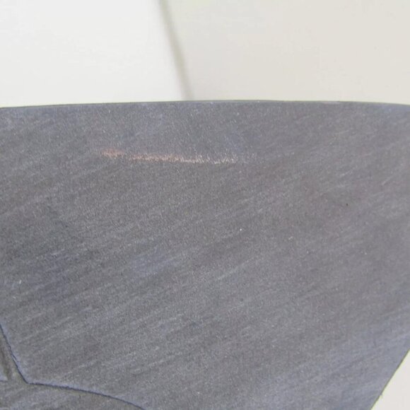 NEW FREE PEOPLE Livia Boots Pointed Toe Side Zip Backlace Faded Black Size 7 - Picture 5 of 8